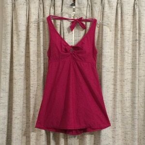 Love Your Assets by Sara Blakely Spanx Halter Swim Dress